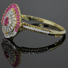 Pear Ruby Bracelet